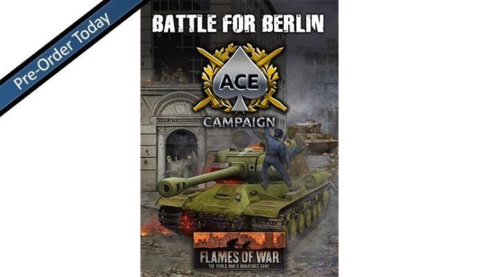 Battle for Berlin Ace Набор карт кампании Late Flames of War