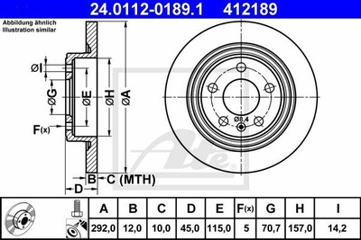 ATE BREMSSCHEIBEN BREMSBELÄGE OPEL ZAFIRA C ASTRA J VORN Ø321 HINTEN Ø292