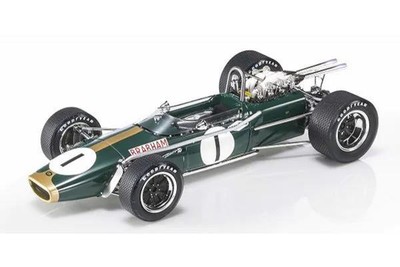 TOPMARQUES GRP122A 1/18 Brabham BT24 1967 Mexico GP No.1 J.Brabham 2nd Place