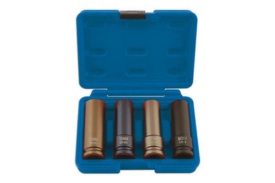 Wheel Nut Socket Set 4pc Car Auto Accessory Replacement Heavy Duty LAS5915
