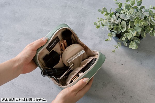 San-X Rilakkuma BASIC RILAKKUMA HOME CAFE Square Pouch Cosmetics Case Makeup Bag