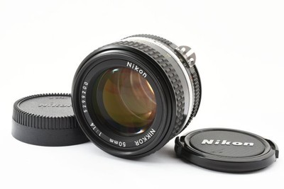 MINT NIKON Nikon AI-S NIKKOR 50mm f1.4 MF lens moisture
