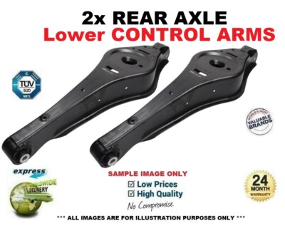 2x Rear Axle Lower TRACK CONTROL ARMS for VW SCIROCCO 2.0TDi 2010-2017