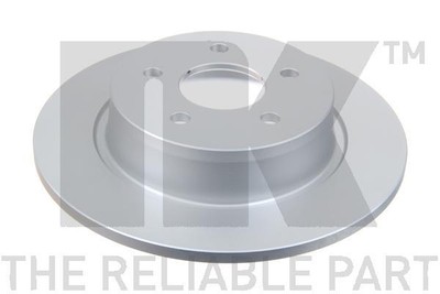 2x Brake Discs Pair Solid fits FORD KUGA Mk2 2.5 Rear 2014 on 280mm Set NK New