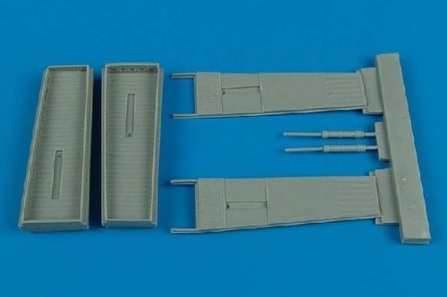 Aires 7247   1/72 A3 Skywarrior Speed Brakes (Resin) For Hasegawa