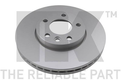 2x Brake Discs Pair Vented fits VW TOUAREG 7L 2.5D Front 03 to 10 308mm Set NK