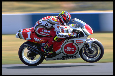 631038 World 500 CC Champion Kevin Schwartz Donnington Park A4 Photo Print