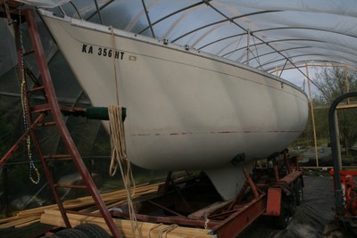 Irwin 30 Sailboat with Trailer
