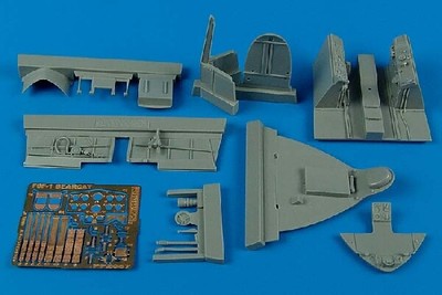 Aires Hobby 2087 1:32 F8F1 Cockpit Set For TSM