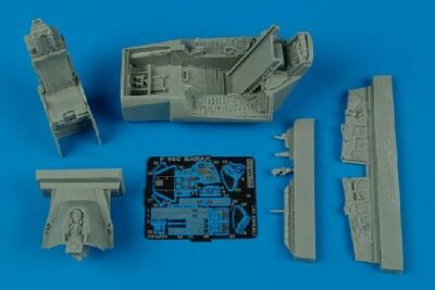 Aires Hobby 1/48 F16C Barak Cabina Set per Hsg D 4451