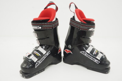 Nordica Kid's Dobermann Team 80 Ski Boots Black/Red