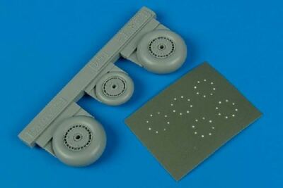 AIRES HOBBY 1/48 TA154 WHEEL PAINT MASKS FOR RVL DML D 4339