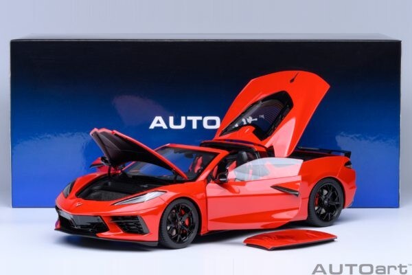 AUTOart Corvette 1:18 赤 1/18 AUTOart Chevrolet Corvette C7 Z06 (Torch Red) Diecast