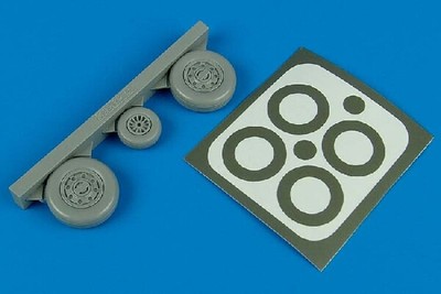 Aires 1/48 F105 Wheels Paint Masks For TSM AHM4414
