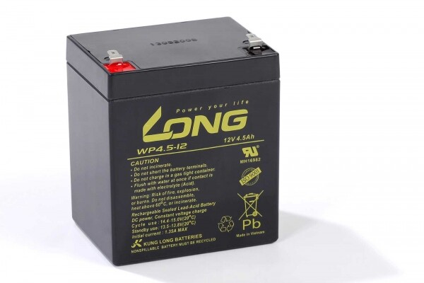 Akku Kompatibel Pe12v4.5a Agm Blei Battery 12v 4,5ah Wartungsfrei Auslaufsicher
