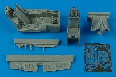 Aires Hobby 1/48 F16C Bloque 50/52 Cockpit Juego para Tam 4400