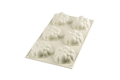 Bubbles Muffin Shape 3D Pie Ice Silicone Shape Dessert Silikomart