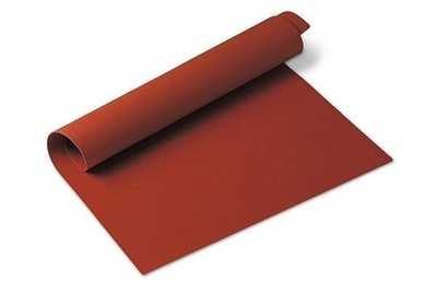 Mat Silicone 29 1/2x17 11/16in Terracotta Silicopat Silikomart Mat Cake