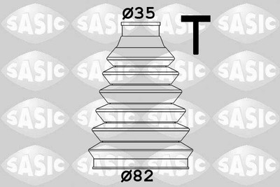 SASIC 2933313 Bellow Set, drive shaft for CITROËN,DS,PEUGEOT