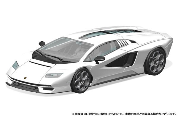 Aoshima] The Snap Kit No.19-A Lamborghini Countach LPI 800-4