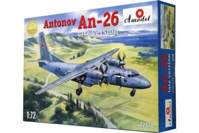 1/72 Re-released! Antonov An-26  - 72118 - Amodel!!