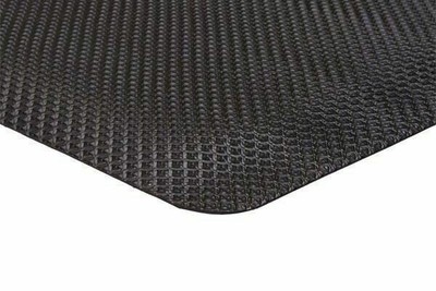 Supreme SlipTech Corrugated Rubber Runners Mat 4' width 1/8 thick