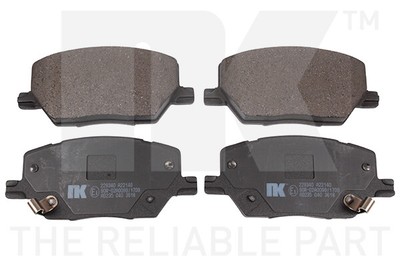 Brake Pads Set fits FIAT 500X 334AXH1A 1.3D Front 14 to 17 NK 52094174 77367214