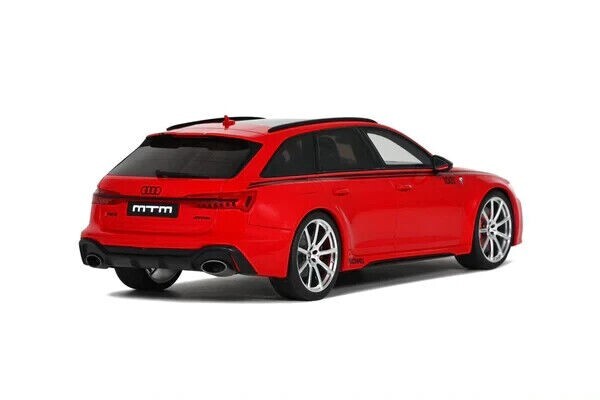 1/18 Audi RS6 MTM Avant C8 SW Station Wagon 2021 Red Model Car GT Spirit GT432 - Picture 2 of 4