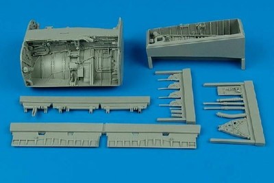 AIRES HOBBY 1/32 F8 WHEEL BAY FOR TSM D 2096
