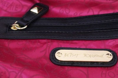 Betsey Johnson Multicolor Animal/Floral Print Zip Top Duffel Bag