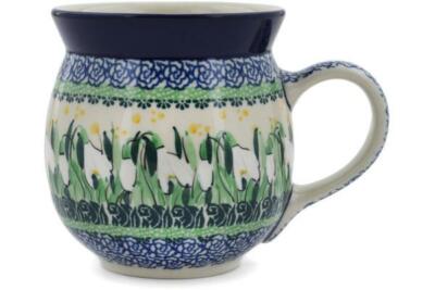Polish Pottery Stoneware 16oz UNIKAT CA Large Bubble Mug  (73-u4915) Starzyk