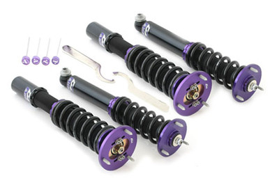 D2 Racing RS Adjustable Coilovers for 94-00 W202 C220 C230 C280 C36 C43 RWD