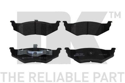Brake Pads Set fits CHRYSLER PT CRUISER 2.2D Rear 02 to 10 NK 0518208AA Quality