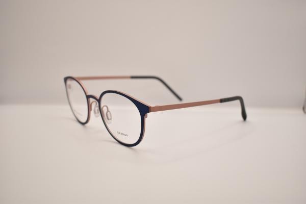 Blackfin BF901 1157 Damen Brille Titan Rund olivegrün