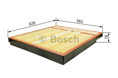 BOSCH F 026 400 094 Air Filter for MERCEDES-BENZ