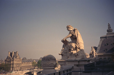 572061Top Of Musee DOrsay Paris France A4 Photo Print