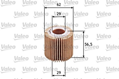 VALEO Oil Filter For TOYOTA LEXUS Auris Avensis C-Hr Corolla Prius IV 415237010