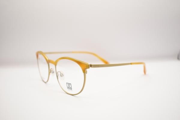 Jette 7933 c1 Damen Brille Metall Rund Braun