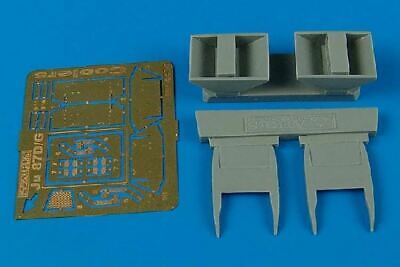 AIRES HOBBY 1/48 JU87D STUKA AIR COOLERS FOR HSG D 4404