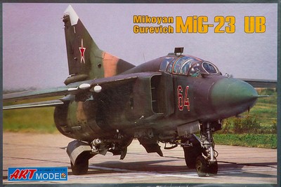 1/72 Mikoyan Gurevich MiG-23UB ART Model 7210 Plastic Model kit