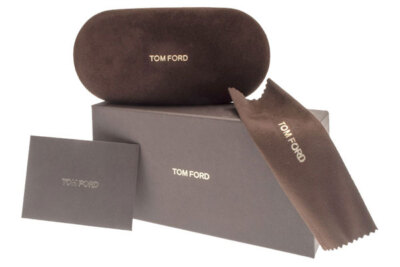 Pre-owned Tom Ford Authentic  Maxwell Sunglasses Ft1019-28f Brown W/ Gold Lens 59mmnew