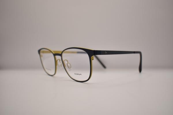 Blackfin BF773 588 lunettes pour femmes titane ovale jaune