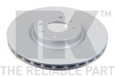 2x Brake Discs Pair Vented fits ALFA ROMEO 155 167 2.5 Front 92 to 95 284mm Set