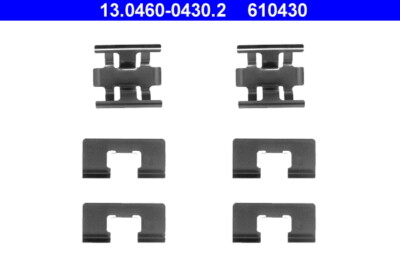 ATE 13.0460-0430.2 Accessory Kit, disc brake pad for HONDA,ROVER