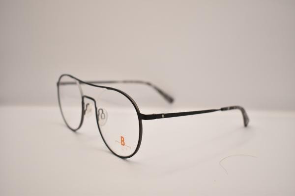 Brillenmann K1461 509 Herren Damen Brille Metall Rund Schwarz
