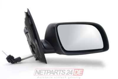 Spiegelglas Außenspiegel-Glas rechts Beifahrerseite für VW Polo 09 6R 06//09 Neu