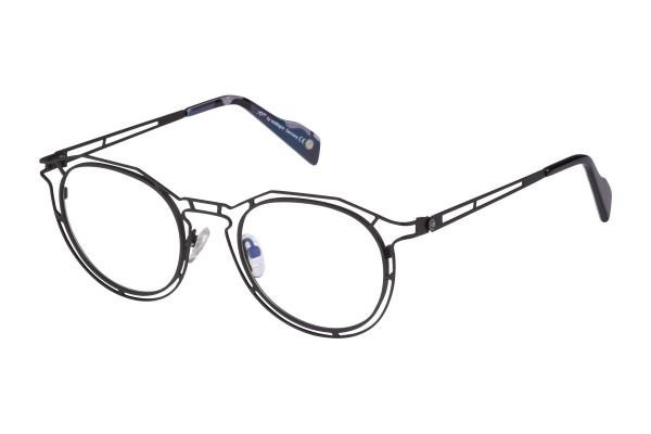 Von Bogen XP1552 01 Herren Damen Brille Metall RundEckig Schwarz