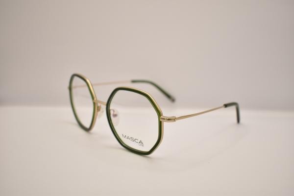 MASCA Lite MA4290 grün Damen Brille Metall Geometrisch Grün
