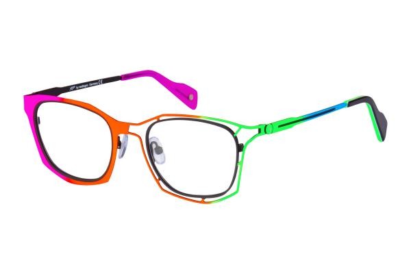 Von Bogen XP1524 04 Damen Brille Kunststoff Oval Mehrfarbig