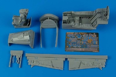 Aires Hobby 2088 1:32 F8E/H Cockpit Set For TSM